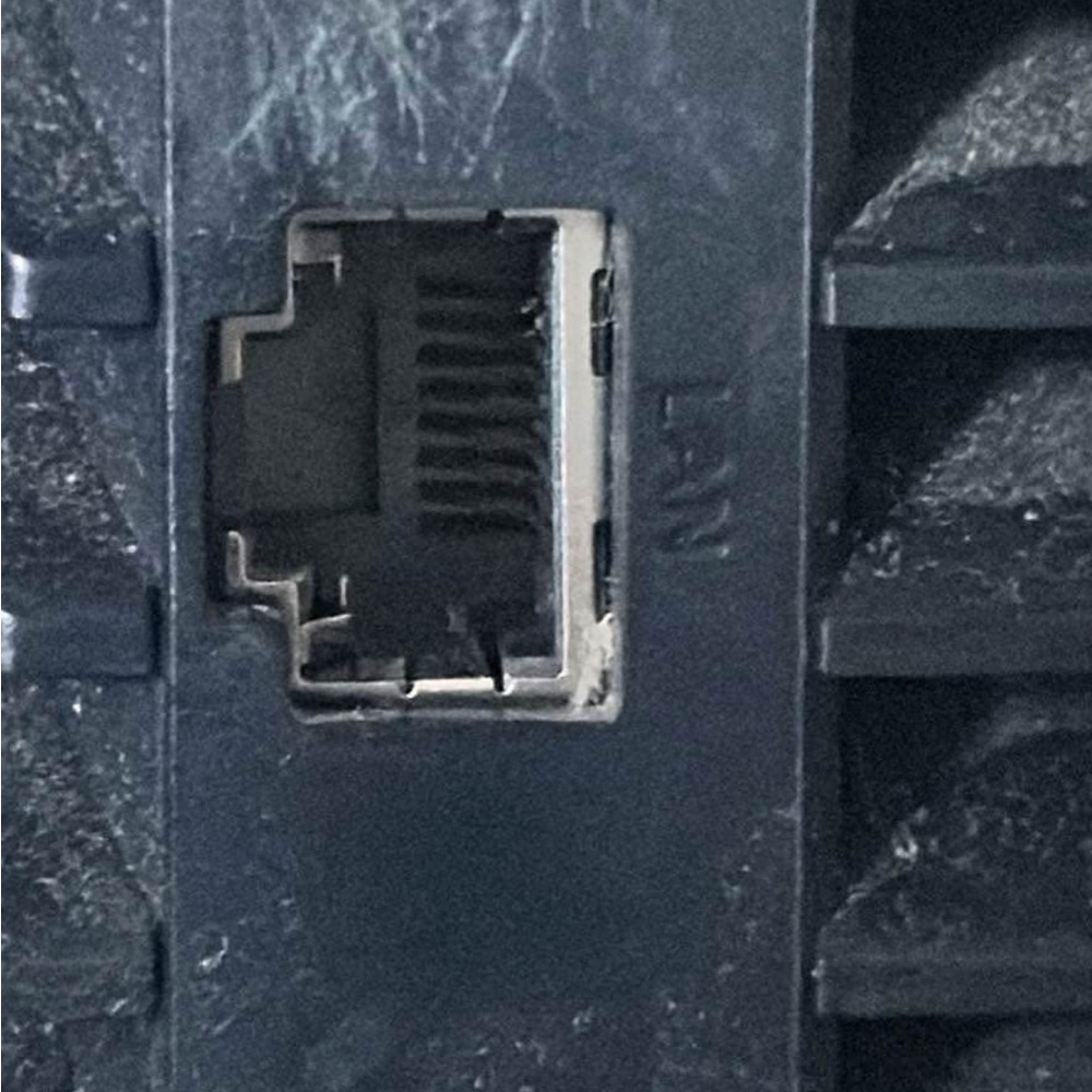 Black Ethernet Game Pedals